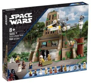 MODELO PARA ARMAR - Star Wars Yavin 4 Rebel Base