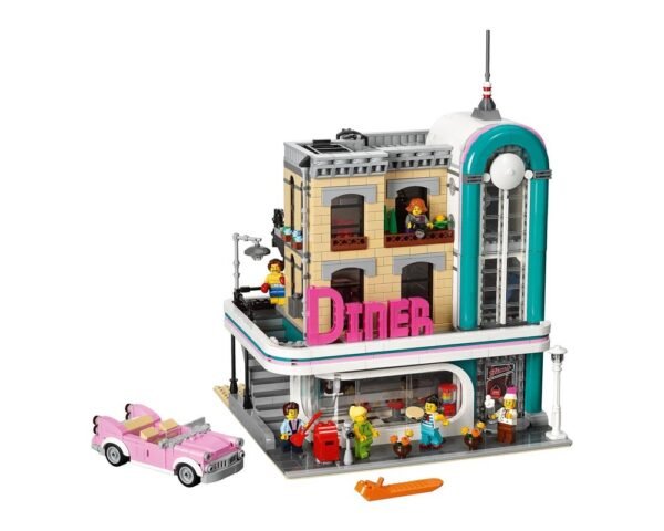 MODELO PARA ARMAR - Downtown Diner (Cafetería) - Imagen 2