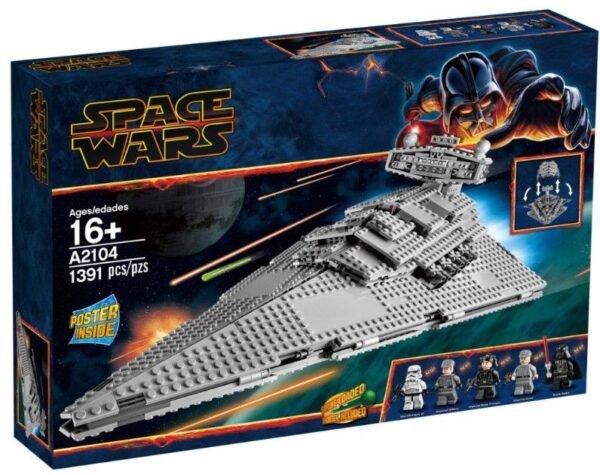 MODELO PARA ARMAR - Star Wars Imperial Star Destroyer