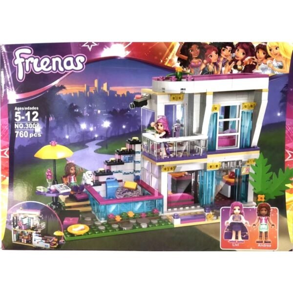 Modelo armable- FRIENAS LIVI'S POP STAR HOUSE BRICKS