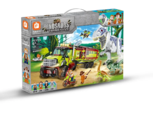 Modelo armable- Dinosaurios-Escuadrón de búsqueda de dinosaurios