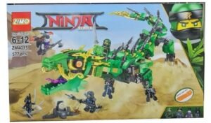 MODELO PARA ARMAR - Ninja Dragón Verde